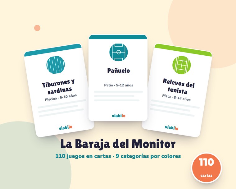 La Baraja del Monitor, 110 juegos en cartas