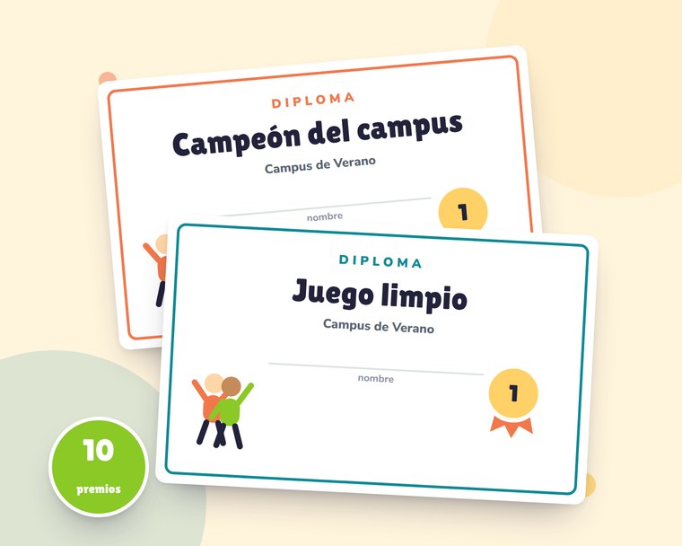 10 diplomas imprimibles para campus